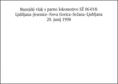 MUZEJSKI VLAK DRUŠTVO LJUBITELJEV ŽELEZNIC